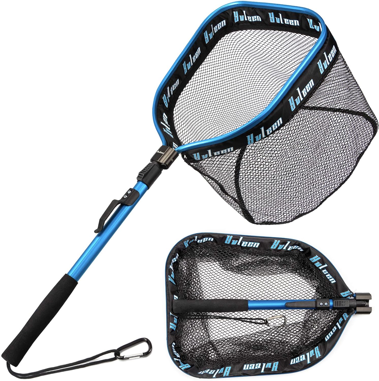 The YVLEEN Fixedfloat Fishing Net is the perfect solution for easy fishing and safe release of fish.